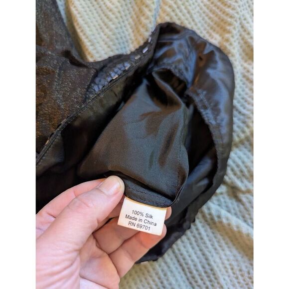 Sue Wong Nocturne Women's Size 6 100% Beaded Plunging Neckline Evening Dress - Picture 5 of 9